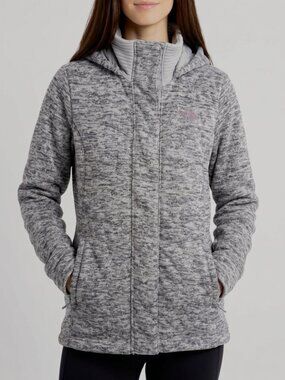 Ladies The North Face Hooded Fleece Jacket